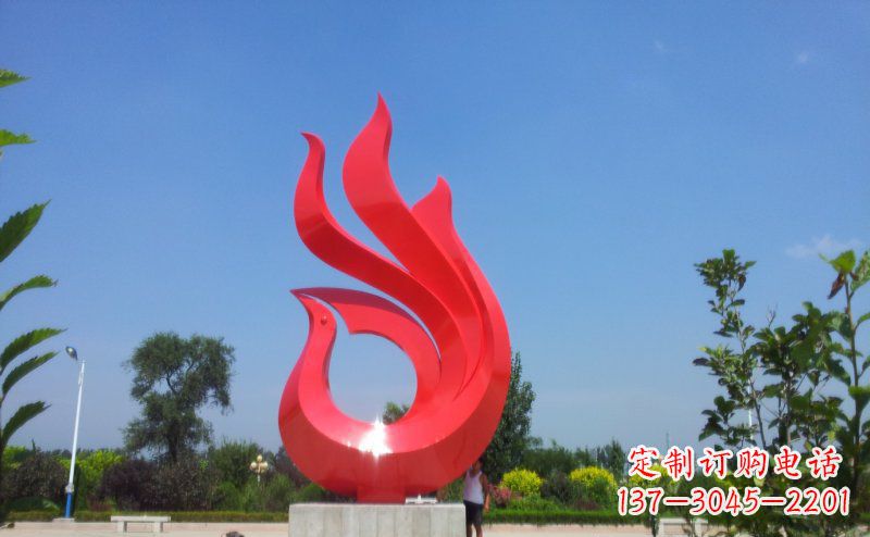 东营艺术荟萃的凤凰雕塑