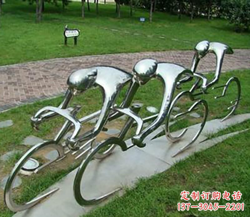 东营西安中领雕塑——骑行出美好,独自发现!
