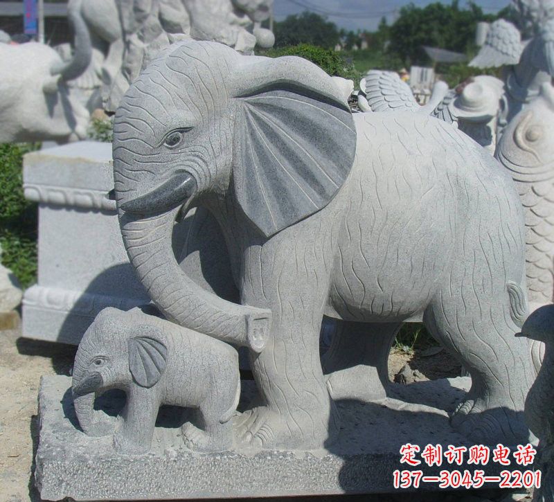 东营雕塑艺术大象雕塑