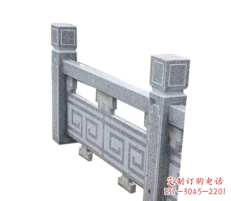 东营精美大理石护城河栏板雕塑