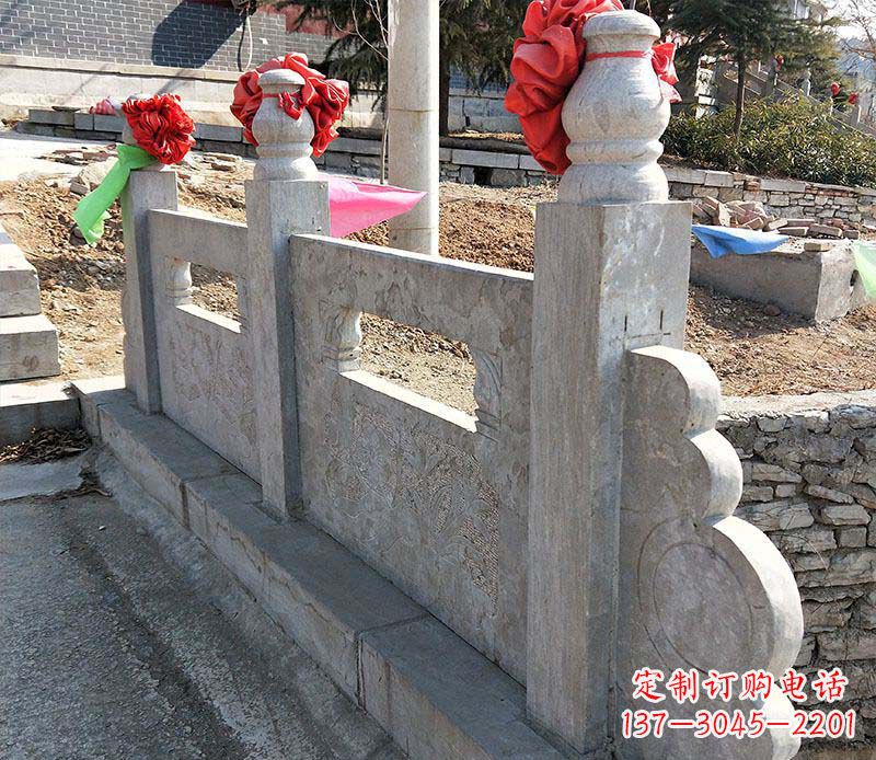 东营公园定制石栏板雕塑