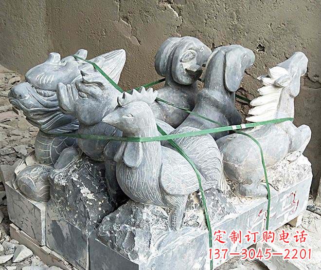 东营精致动物雕塑，让美好永流传