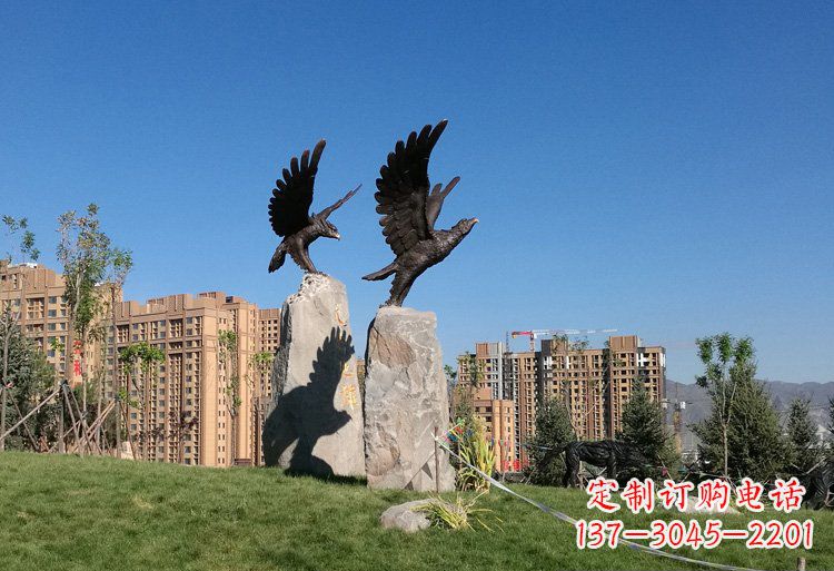 东营精美老鹰铜雕
