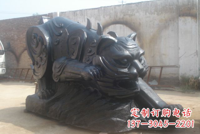 东营中领雕塑精美铜老虎雕塑