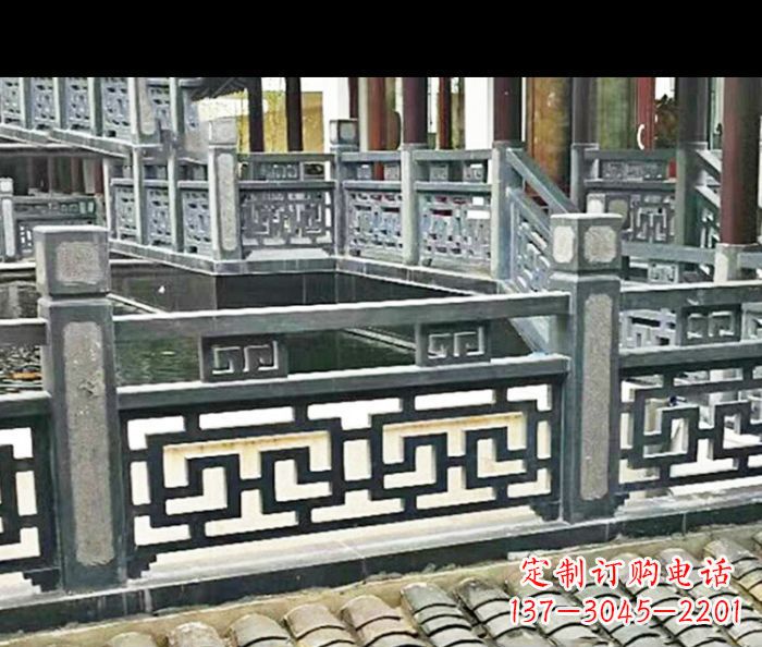 东营公园仿古石栏板