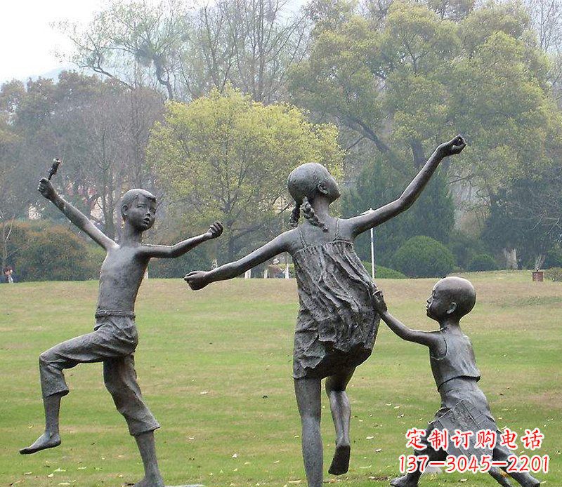 东营浪漫童年·清新儿童铜雕
