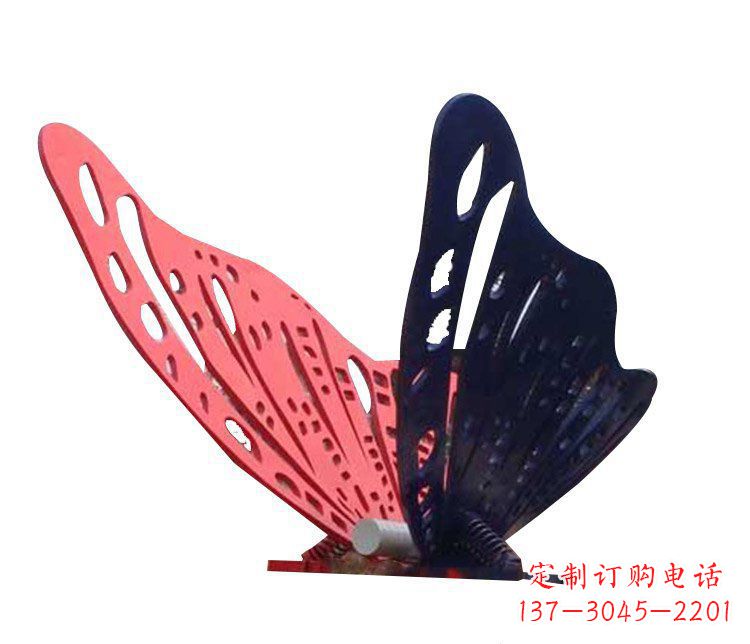 东营精致纯粹,不锈钢蝴蝶雕塑
