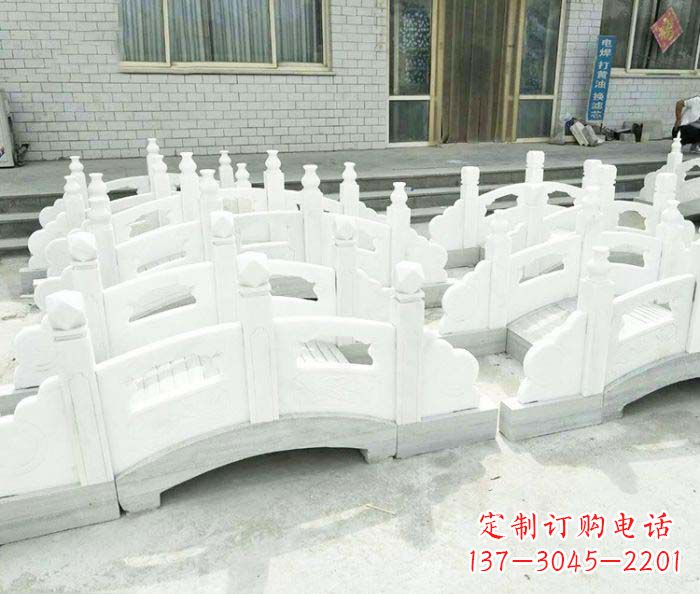 东营专业定制大理石拱桥雕塑