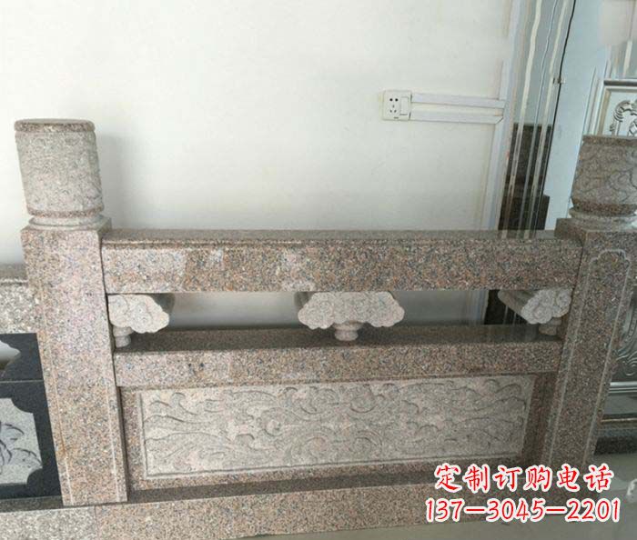 东营精美大理石栏板雕塑