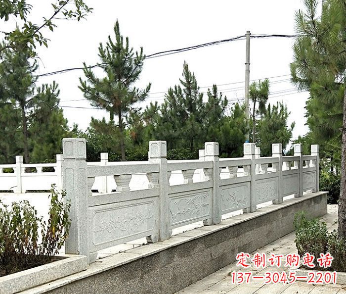 东营大理石栏板石雕,构筑公园景观
