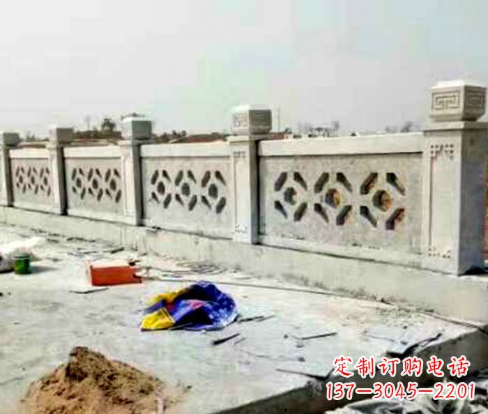 东营公园大理石栏板石雕