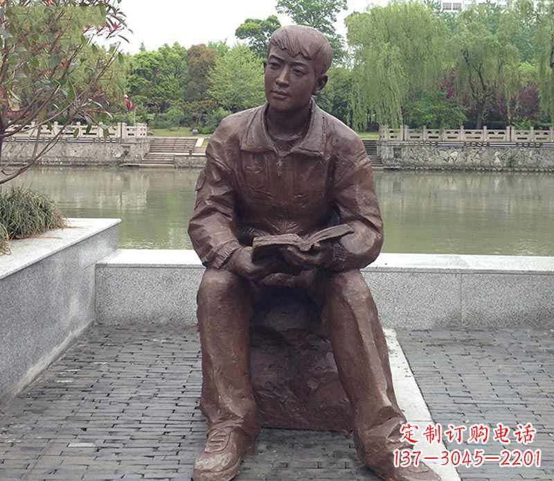 东营青春无忧·男人铜雕