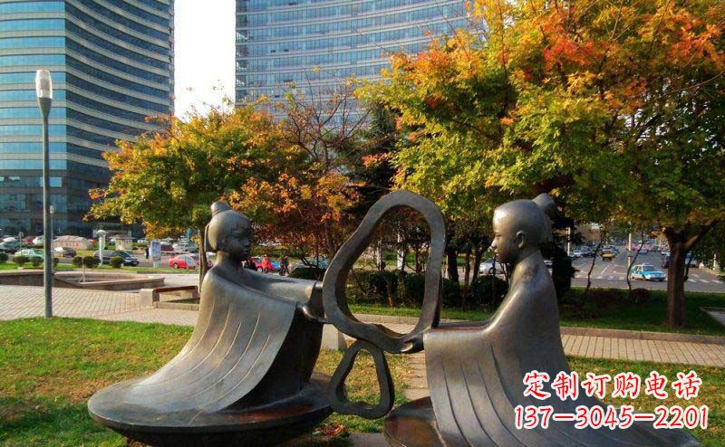 东营传承传统文化,精心打造精美孔融雕塑