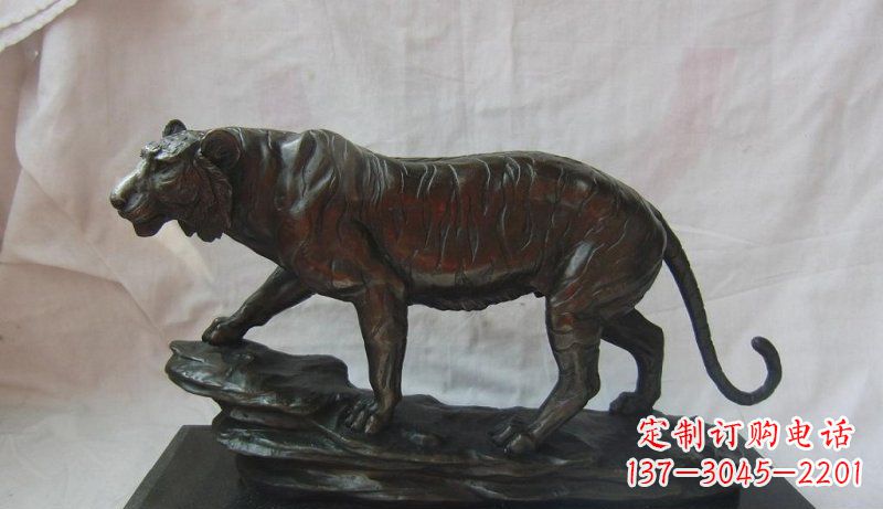 东营高质量老虎铜雕