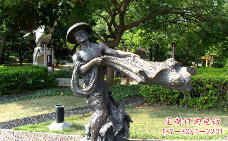 东营渔民铜雕—— 带您体验渔夫传统文化