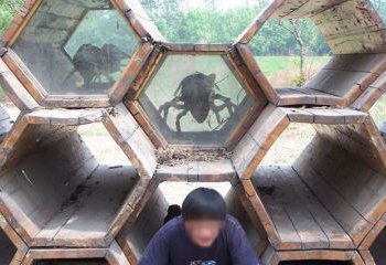 东营高质量蜜蜂铜雕