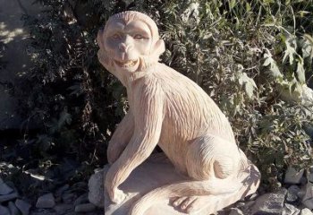 东营精美猴子雕塑