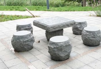 东营新题目“古典风格石桌凳雕塑”