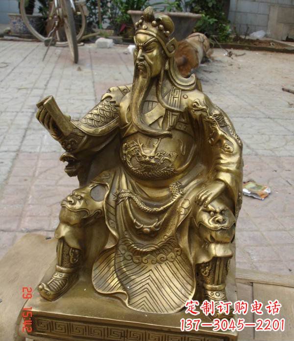 东营专业定制关公铜雕