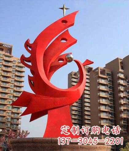 东营凤凰明珠,以雕塑彰显传承千百年的灿烂文明