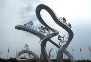 东营让你个性十足的自行车雕塑