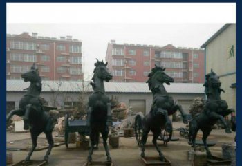 东营中领雕塑推出的优雅动物铜雕飞马，以其出色…