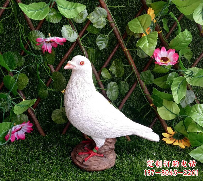 东营定制雕塑,让和平鸽飞向每一个家庭