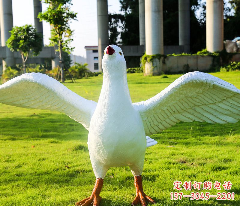 东营和平鸽图片雕塑