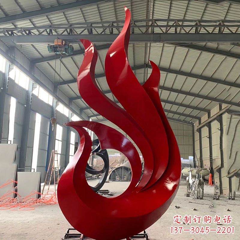 东营火凤凰不锈钢喷漆雕塑:添彩你的家居空间