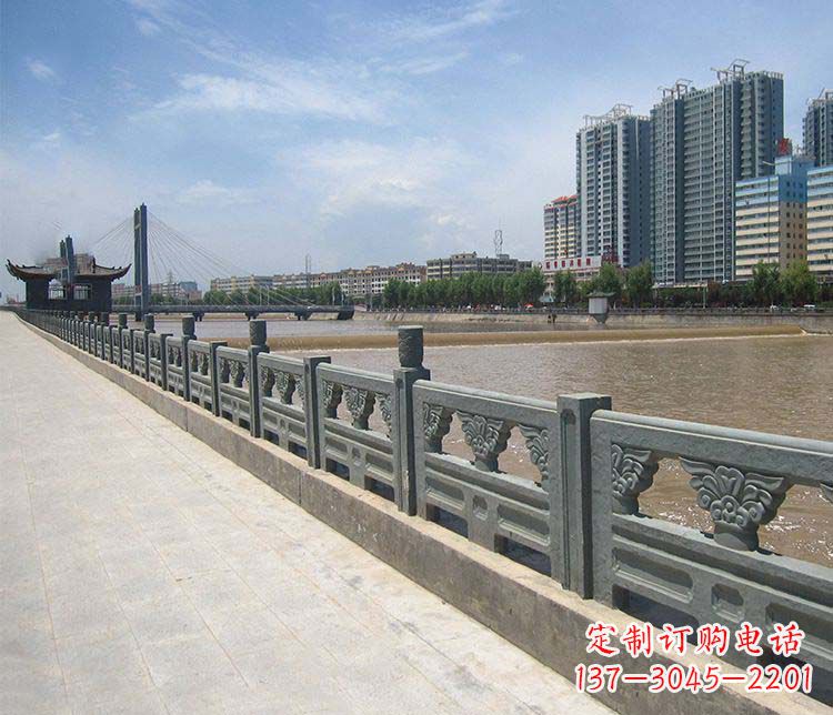 东营景区大理石栏板石雕
