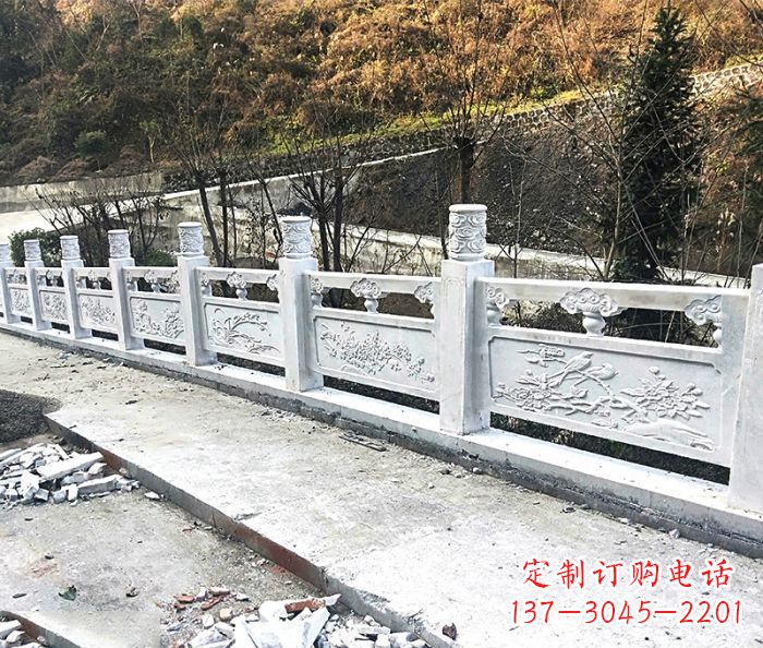 东营精致石雕栏杆,让你的景区更加美丽
