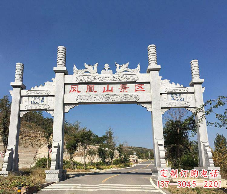 东营中领雕塑:高质量牌坊石雕