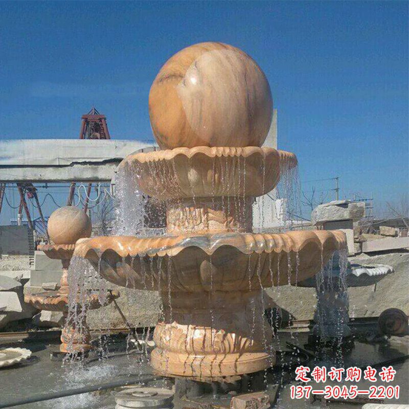 东营流水风水球
