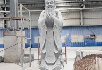 东营合浦一中孔子雕像，传承文明智慧