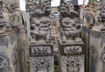 东营中领雕塑——历久弥新的拴马桩雕塑