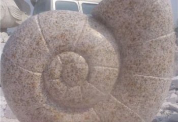 东营花岗岩蜗牛石雕|质感细腻的蜗牛雕塑