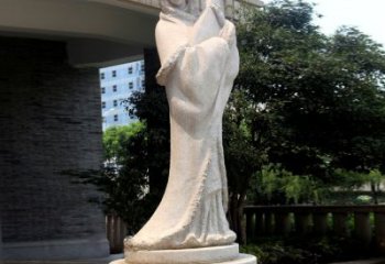 东营为爱而生，王昭君大理石雕塑