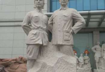 东营专属毛泽东雕塑，纪念革命先行者