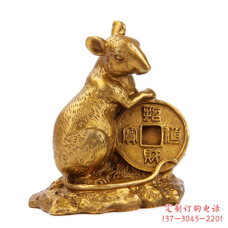 东营高质量铸铜鎏金动物雕塑