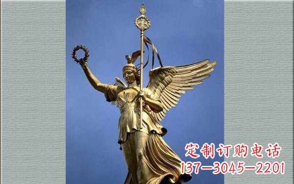 东营胜利女神铜雕