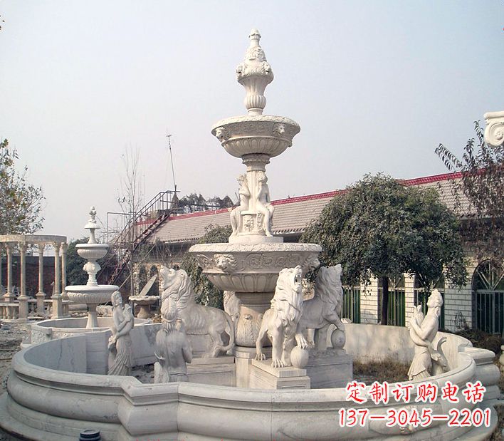 东营水钵喷泉雕塑