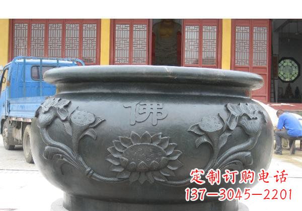 东营水缸寺庙铜雕 (2)