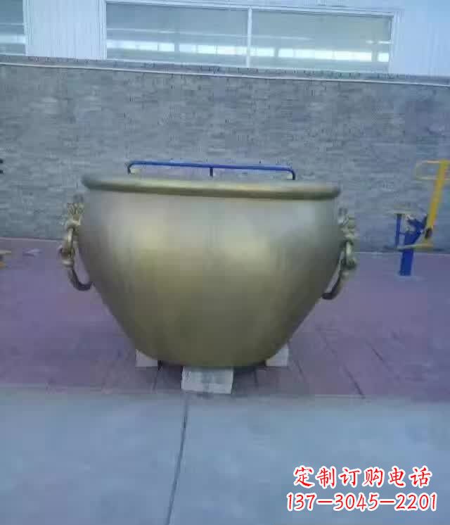 东营水缸铜雕塑