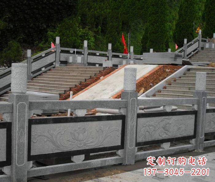 东营寺庙景观仿古石栏板 (2)