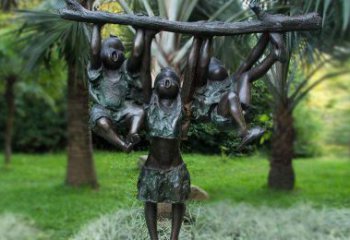 东营铜雕树枝是中领雕塑专为儿童设计制作的一种…