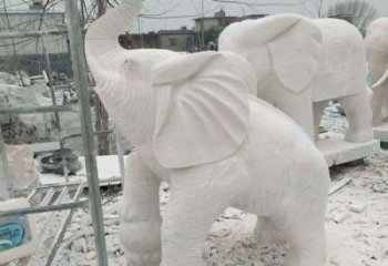 东营企业景观招财大象雕塑