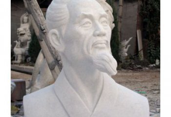 东营屈原石雕，中国古代领袖的荣耀展现