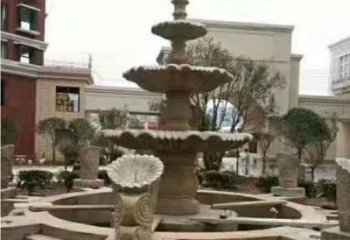 东营高品质砂岩喷泉雕塑