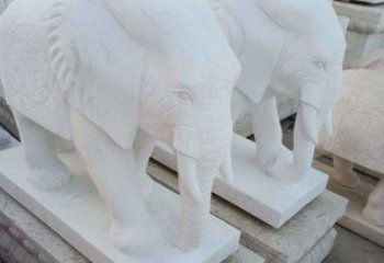 东营大理石大象雕塑——实现您的理想家居空间