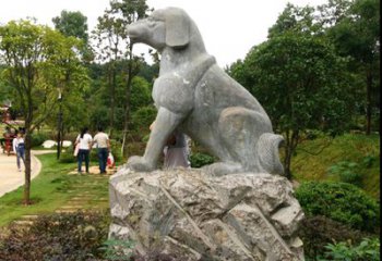 东营中领雕塑狗公园动物雕塑摆件